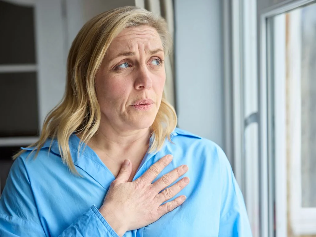 Anxiety and heart-palpitations